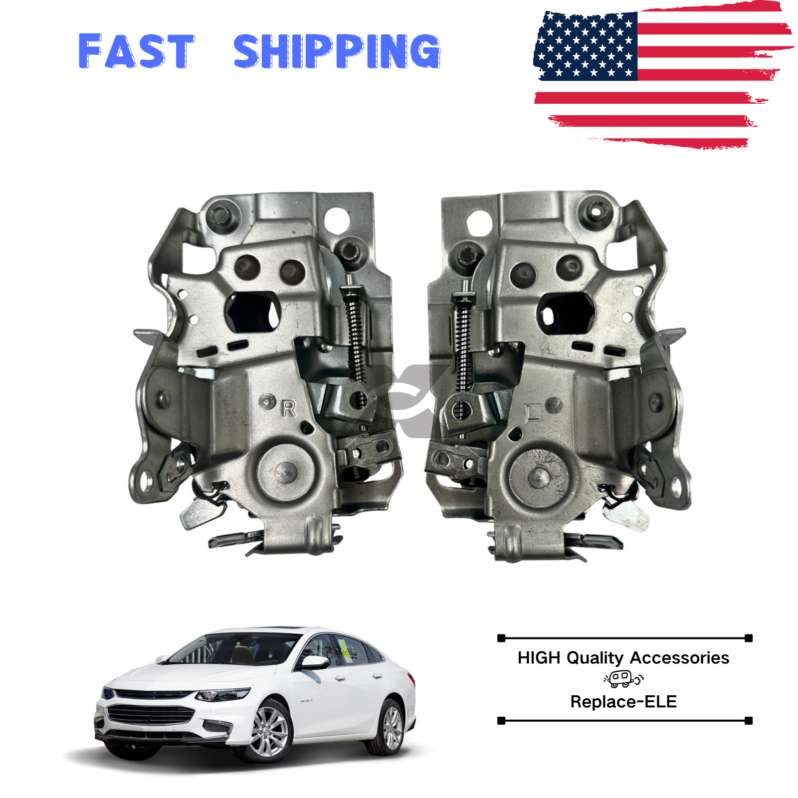 Pair Front Drive & Passenger side Door Locks For 88-99 Chevy C1500 C2500 pickup
