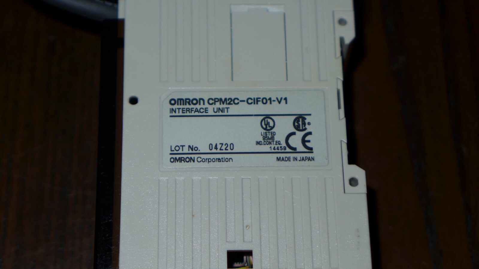 Omron CPM2C-CIF01-V1 Interface Unit - Lot 04Z20 - Free Shipping