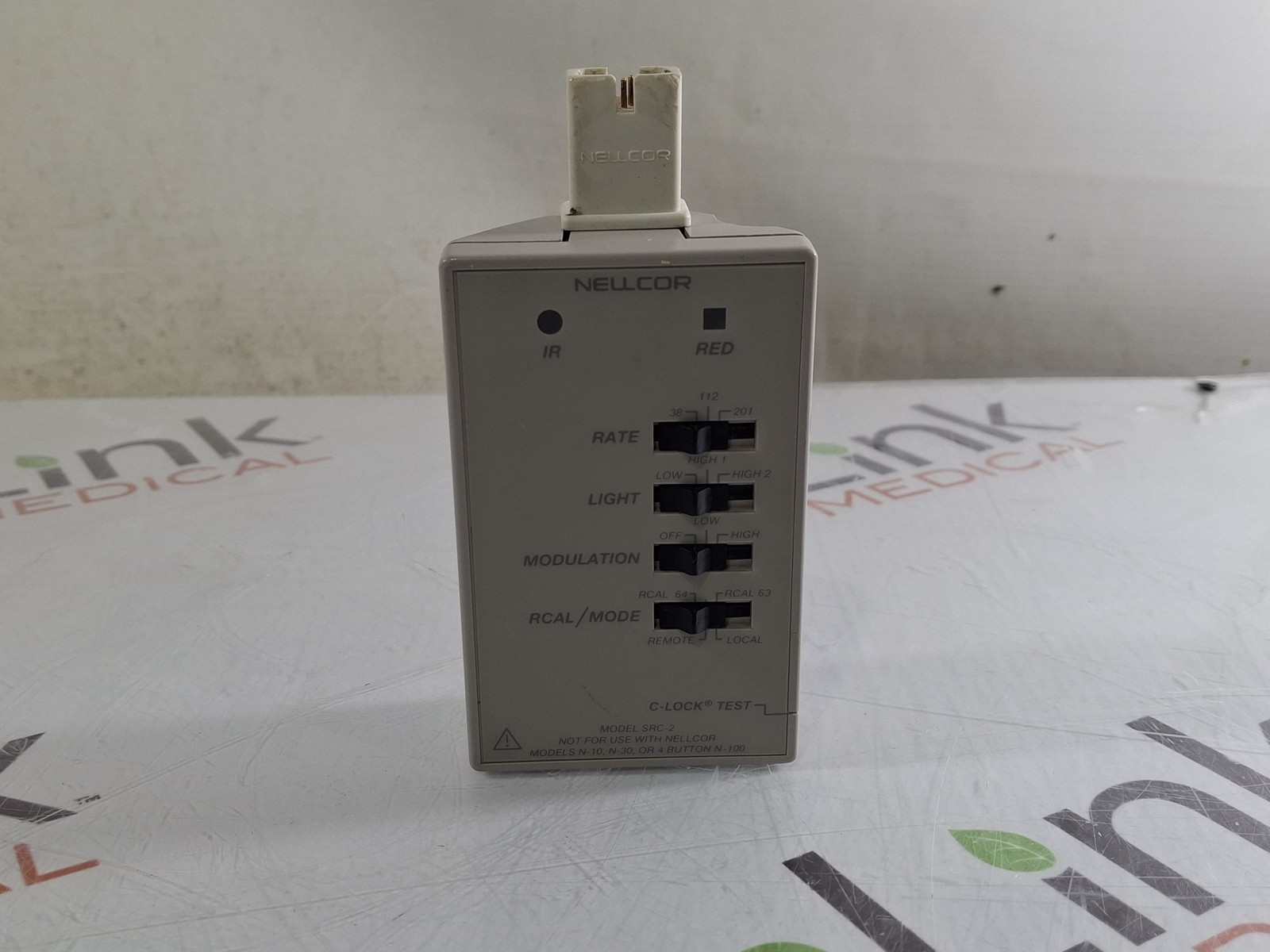 Nellcor SRC-2 C-Lock Pulse Oximeter Tester