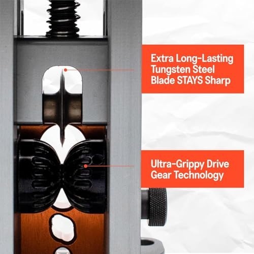Wire Stripping Machine - Drill-Powered Scrap Wire Stripper with Adjustable Guide