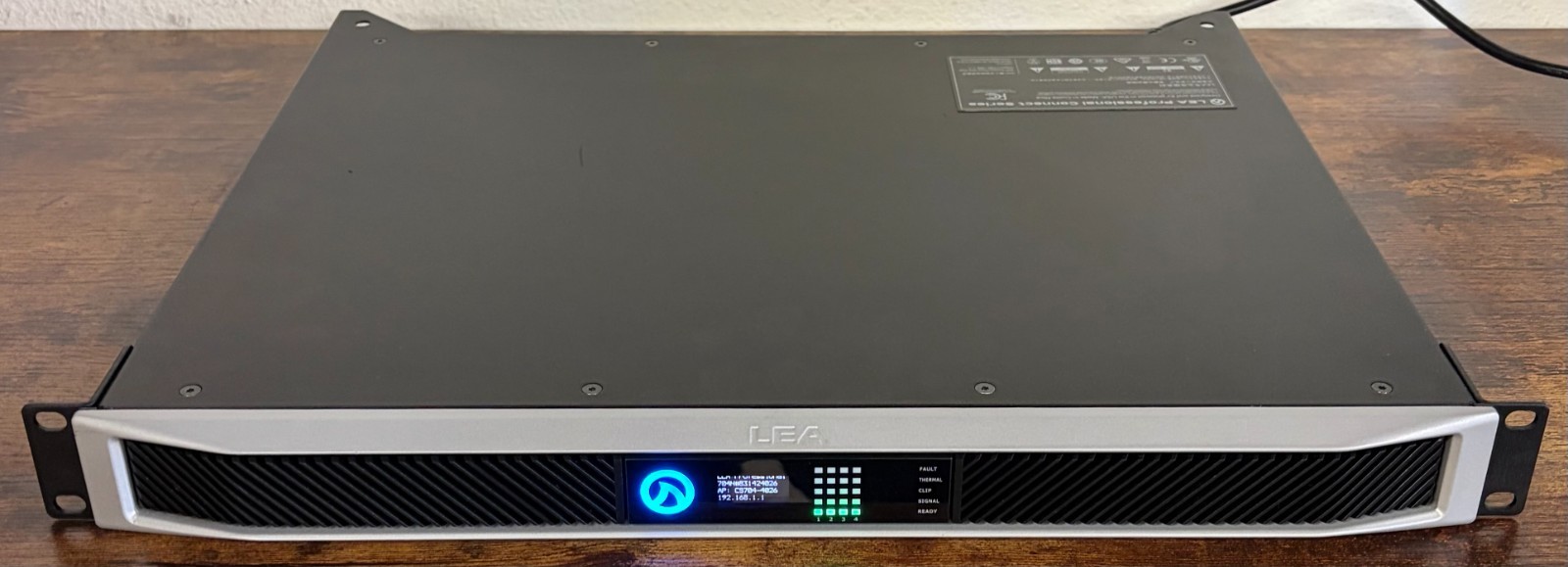 LEA Professional Connect Series 354 Amplifier - Silver (Sold As Is)
