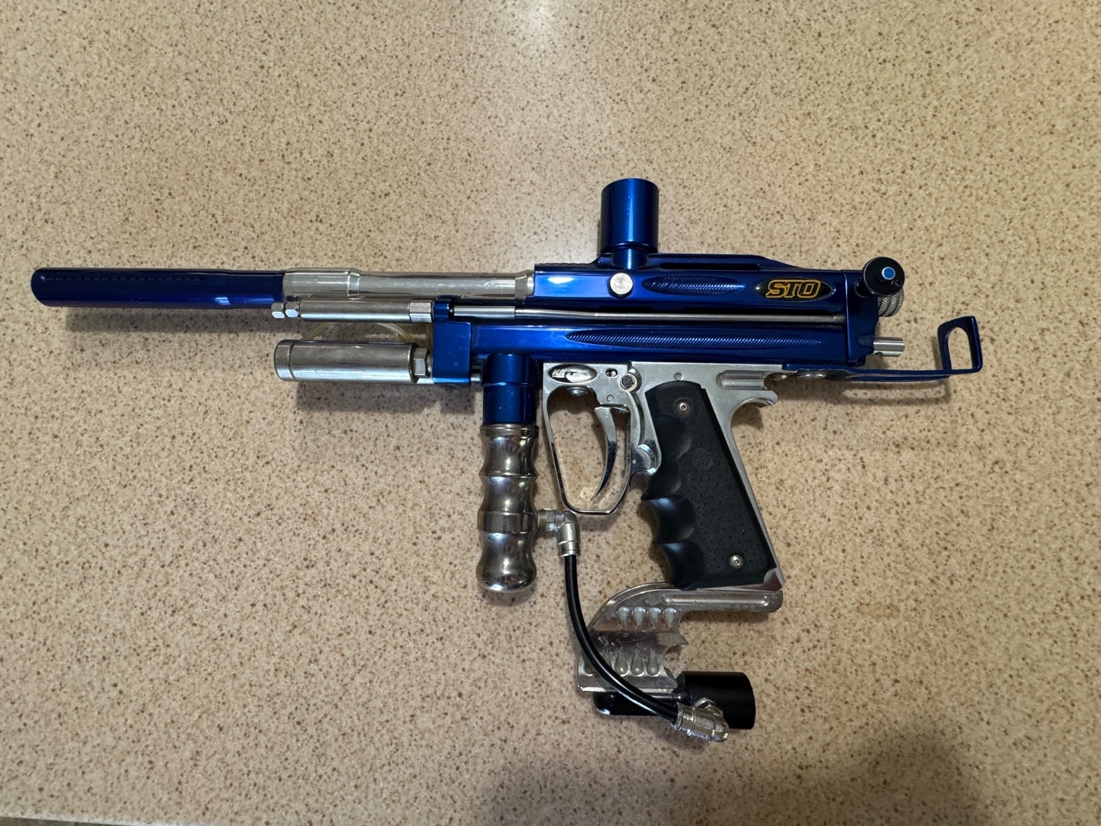 Title: WGP STO Autococker Blue KAPP Double Trigger Vintage Paintball Marker Unte