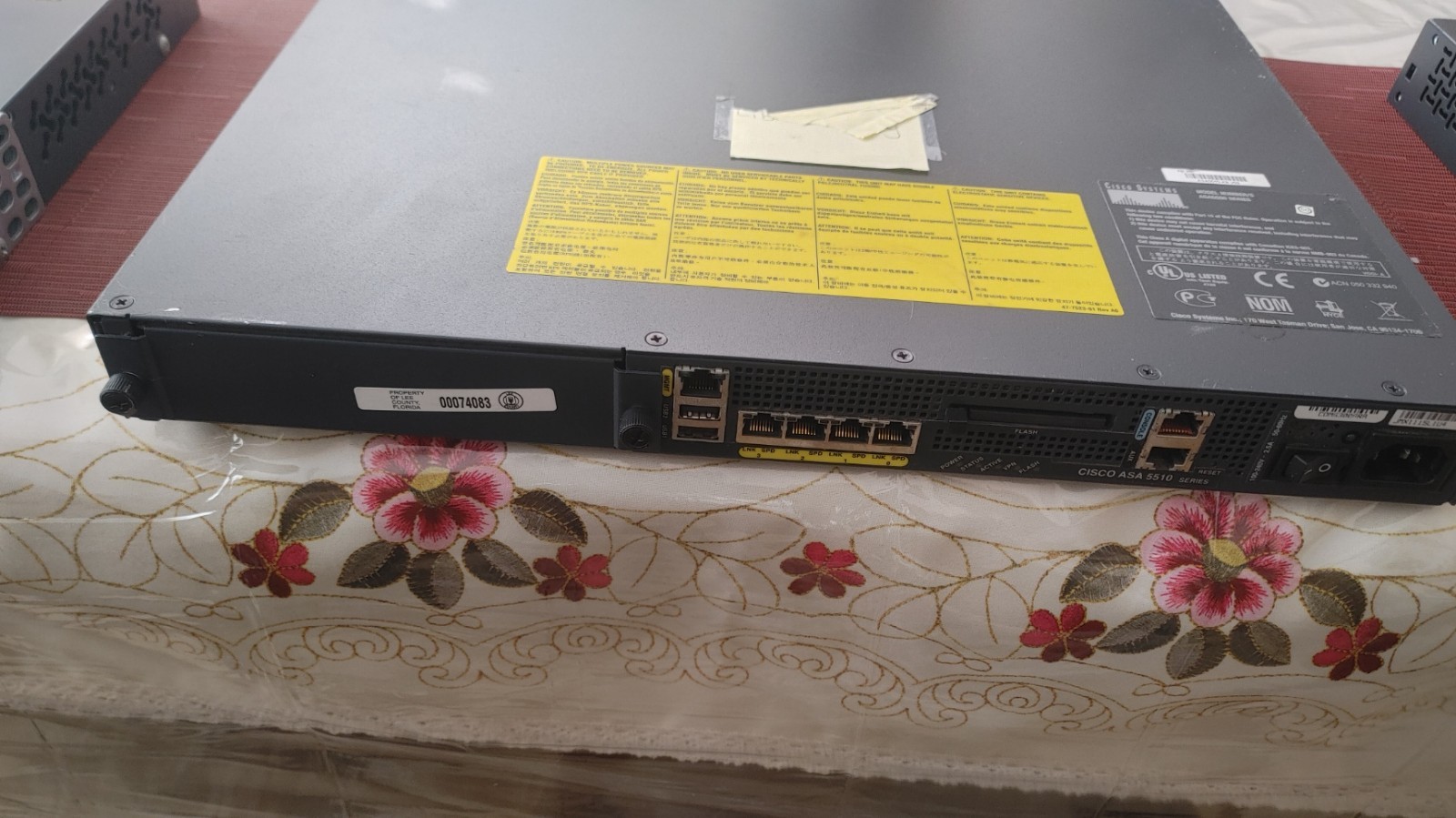 CISCO ASA 5510 Adaptive Security Appliance