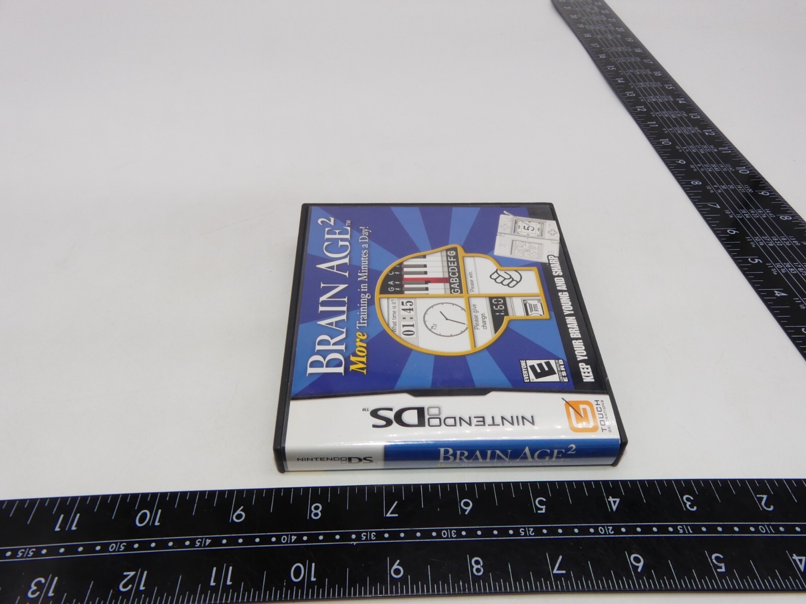 Authentic Brain Age 2 Nintendo DS Case Only No Game OEM Original