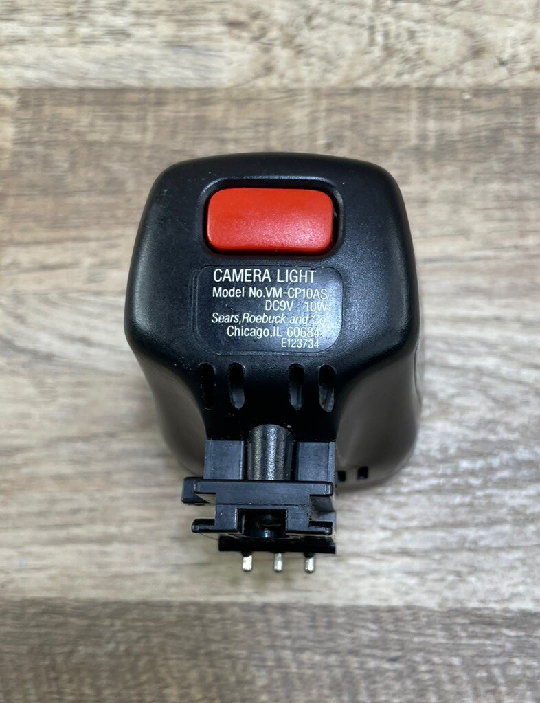 Genuine SEARS Camcorder VM-CP10AS Camera Light E123734 For JVC