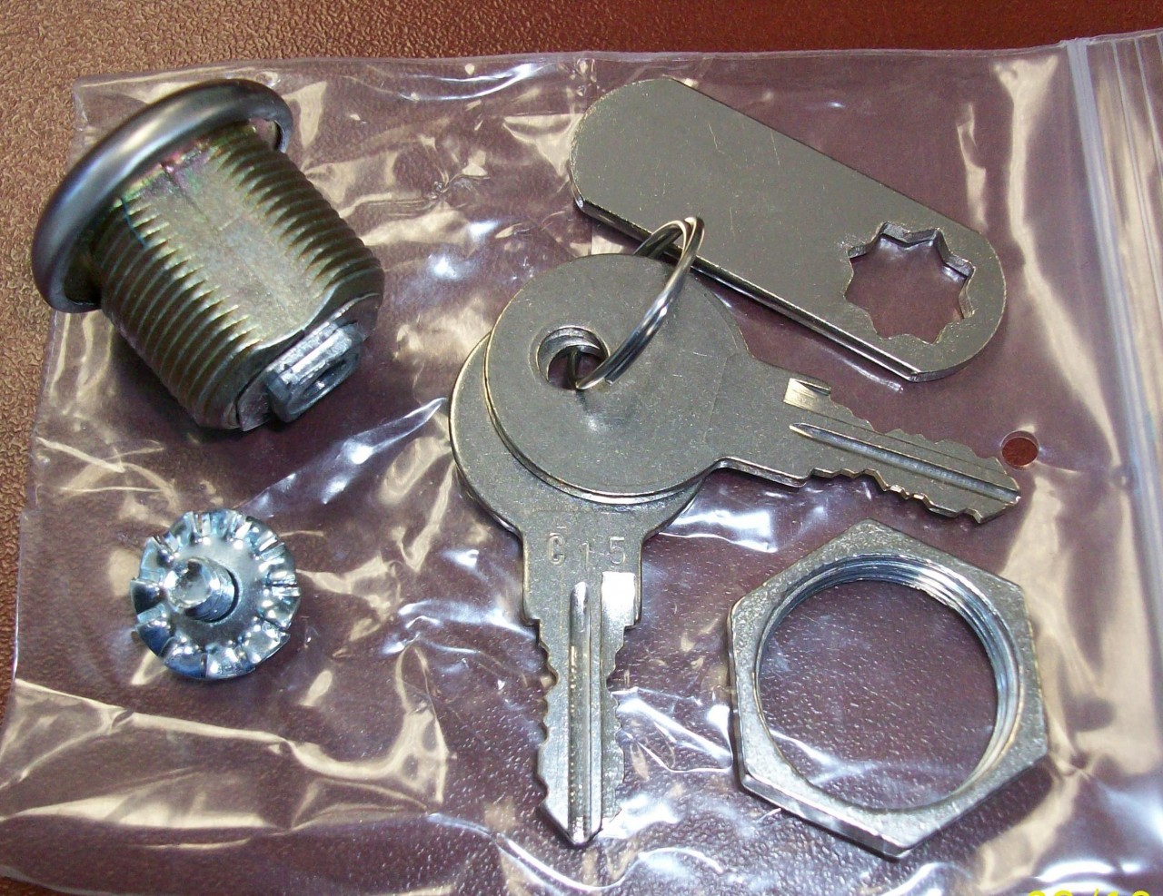 *NEW* LOCKS  5/8" Double Bitted LOCK with 2 KEYS *NEW* ARCADE / PINBALL Locks