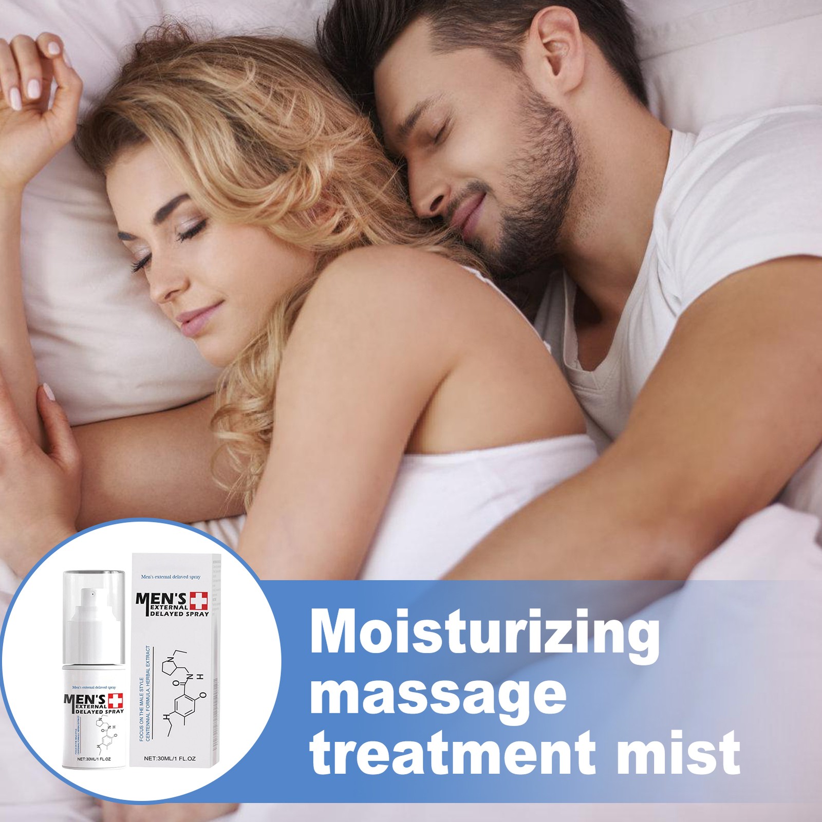 30ml Powerful Vigra Delay Spray For Men Penis Premature Ejaculation Enlargement
