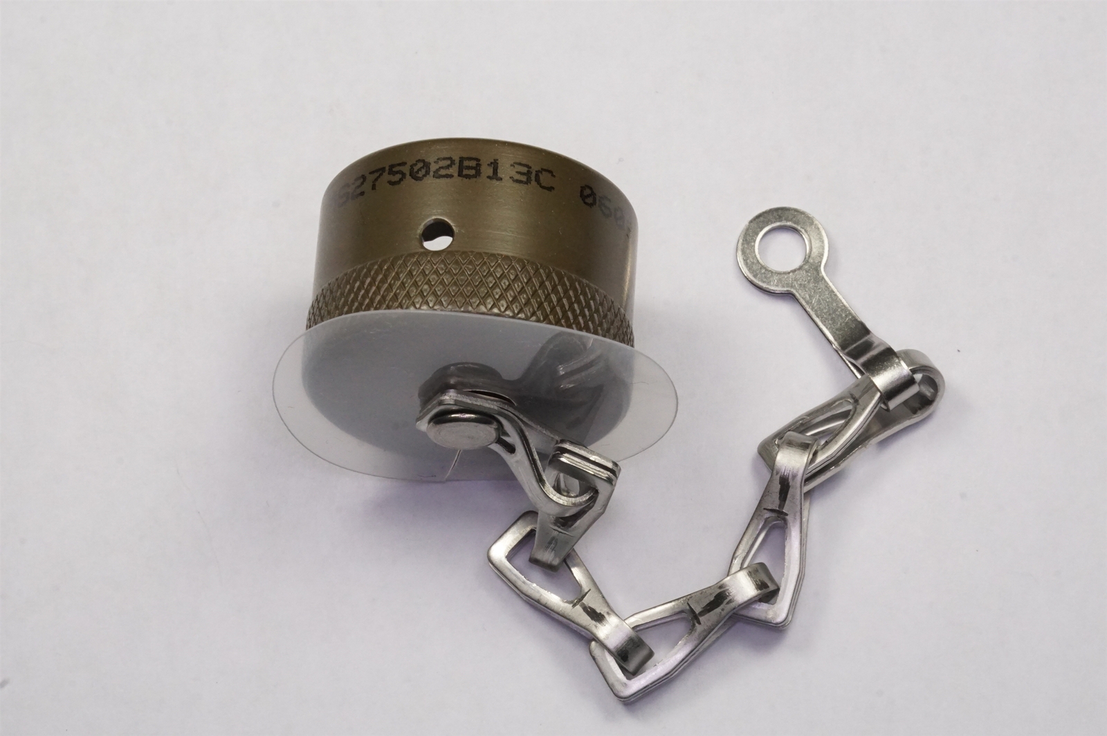 MS27502B13C Glenair MIL Connector Cover w/ Chain Shell Size 13 Olive Drab
