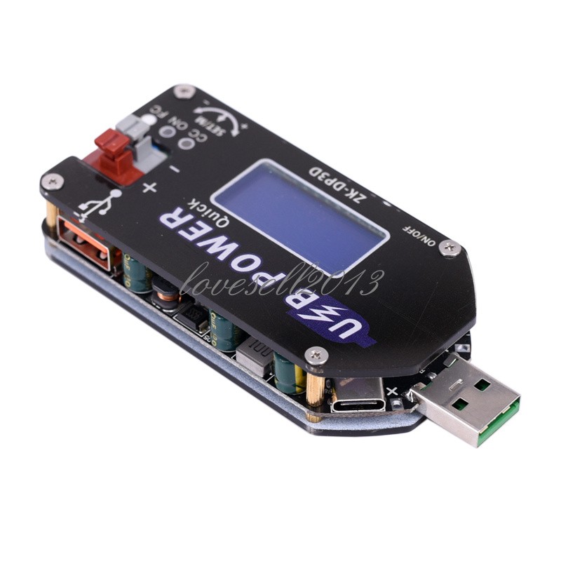 15W 2A Digital Control USB Adjustable Power Supply Module CC CV Speed Controller