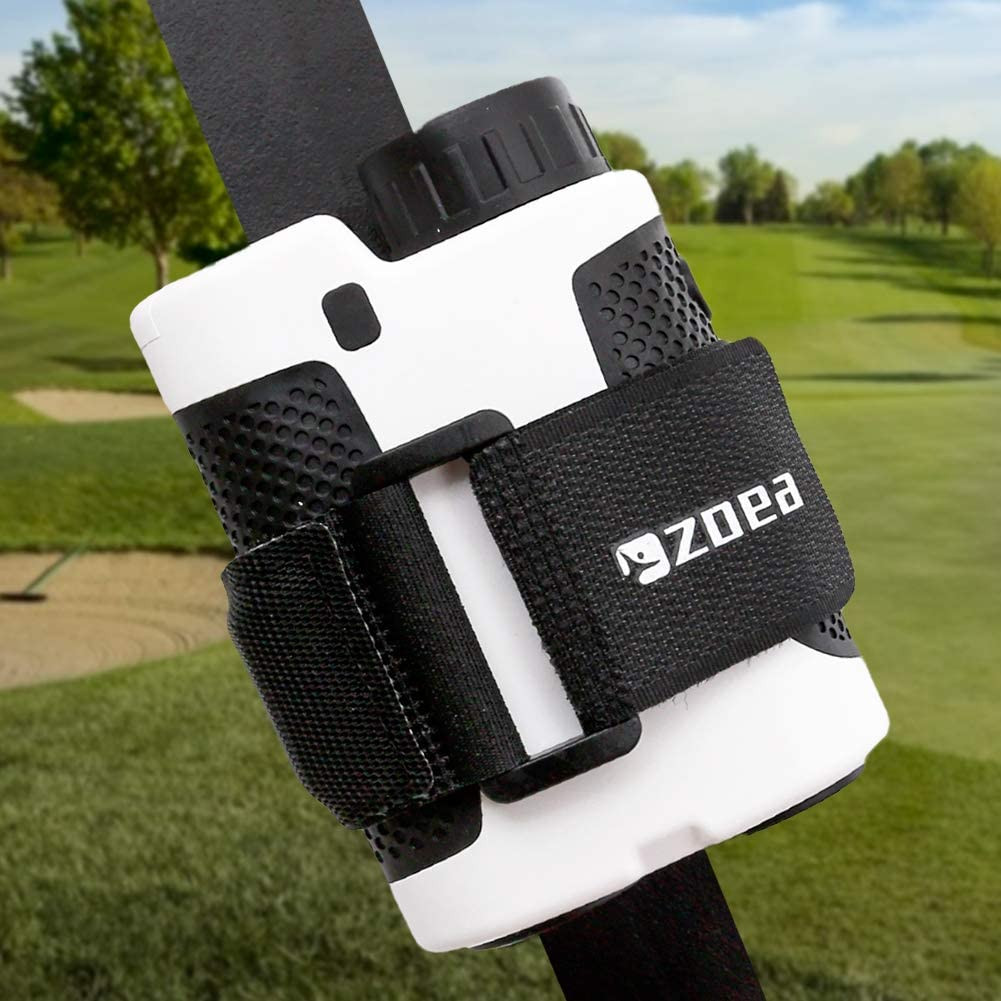 Magnetic Rangefinder Mount Strap for Golf Cart Railing, Adjustable Rangefinder M