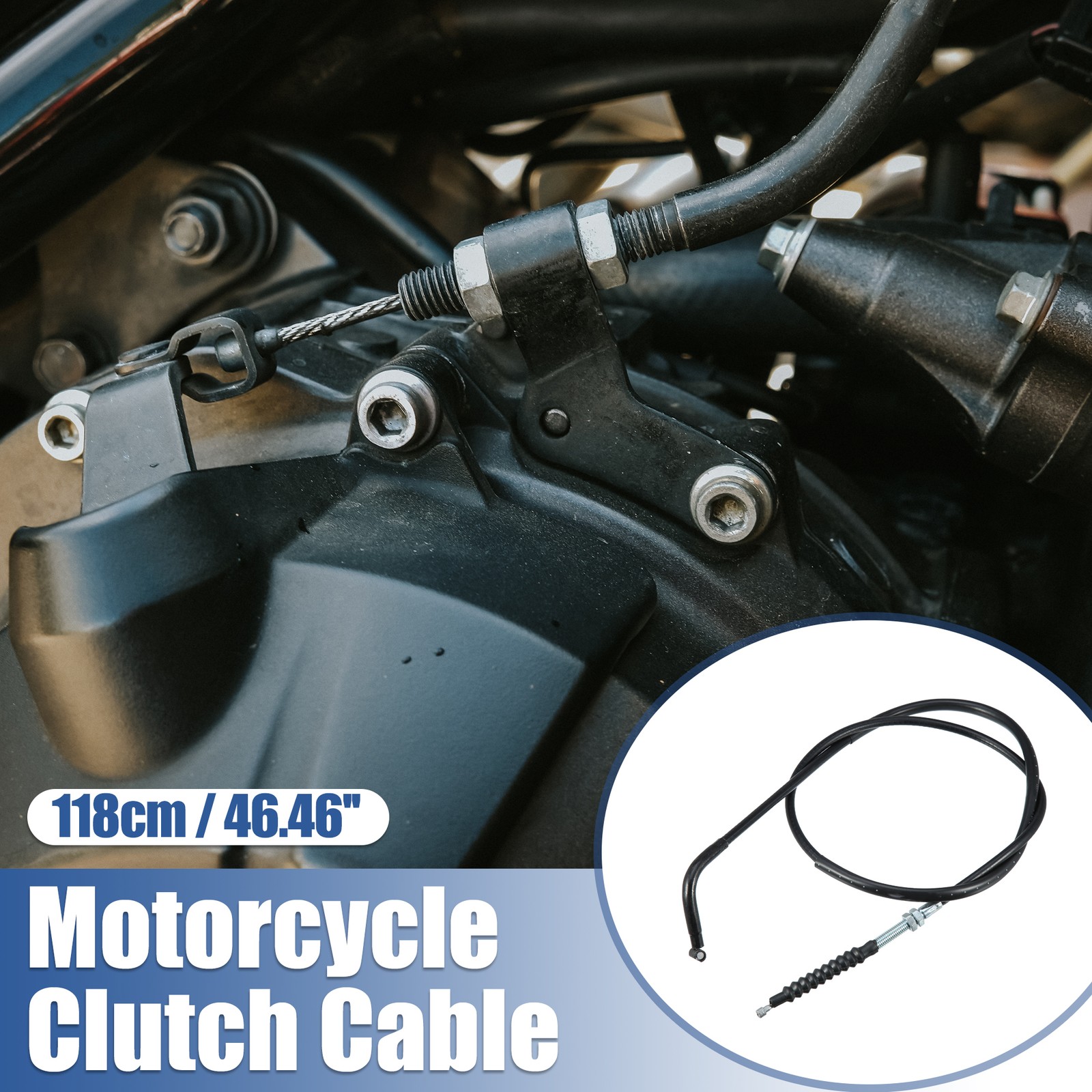 NEW Clutch Cable Fits KAWASAKI KLR650 1987-2007 1264540047 US STOCK HOT🔥🔥
