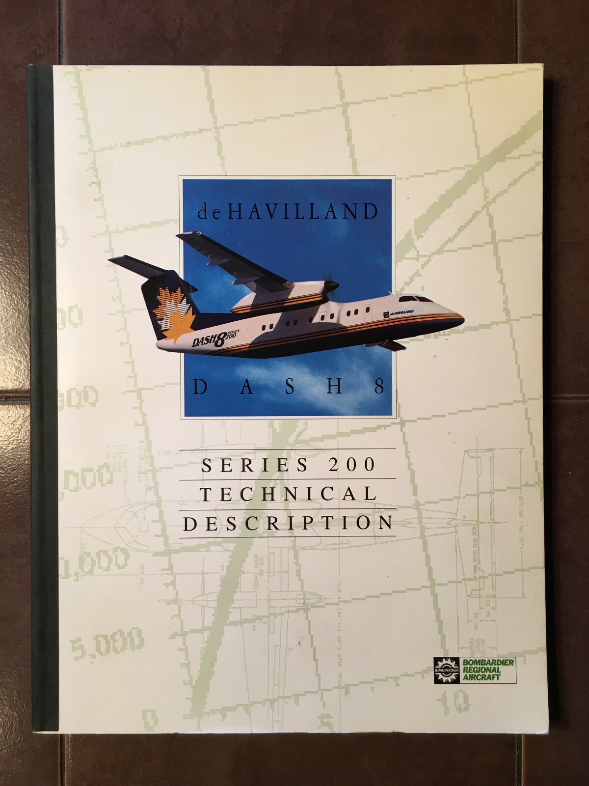 de Havvilland Bombardier DASH 8 Series 200 Technical Description Manual