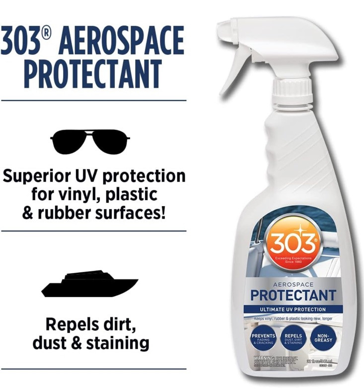 303 Aerospace Protectant 32oz UV Protection Spray For Spa Covers, Cars, Boats