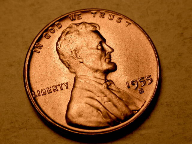1955 S Gem BU Uncirculated Red Wheat Cent!! SUPERB!! Nice!!! BEAUTIFUL!!#7