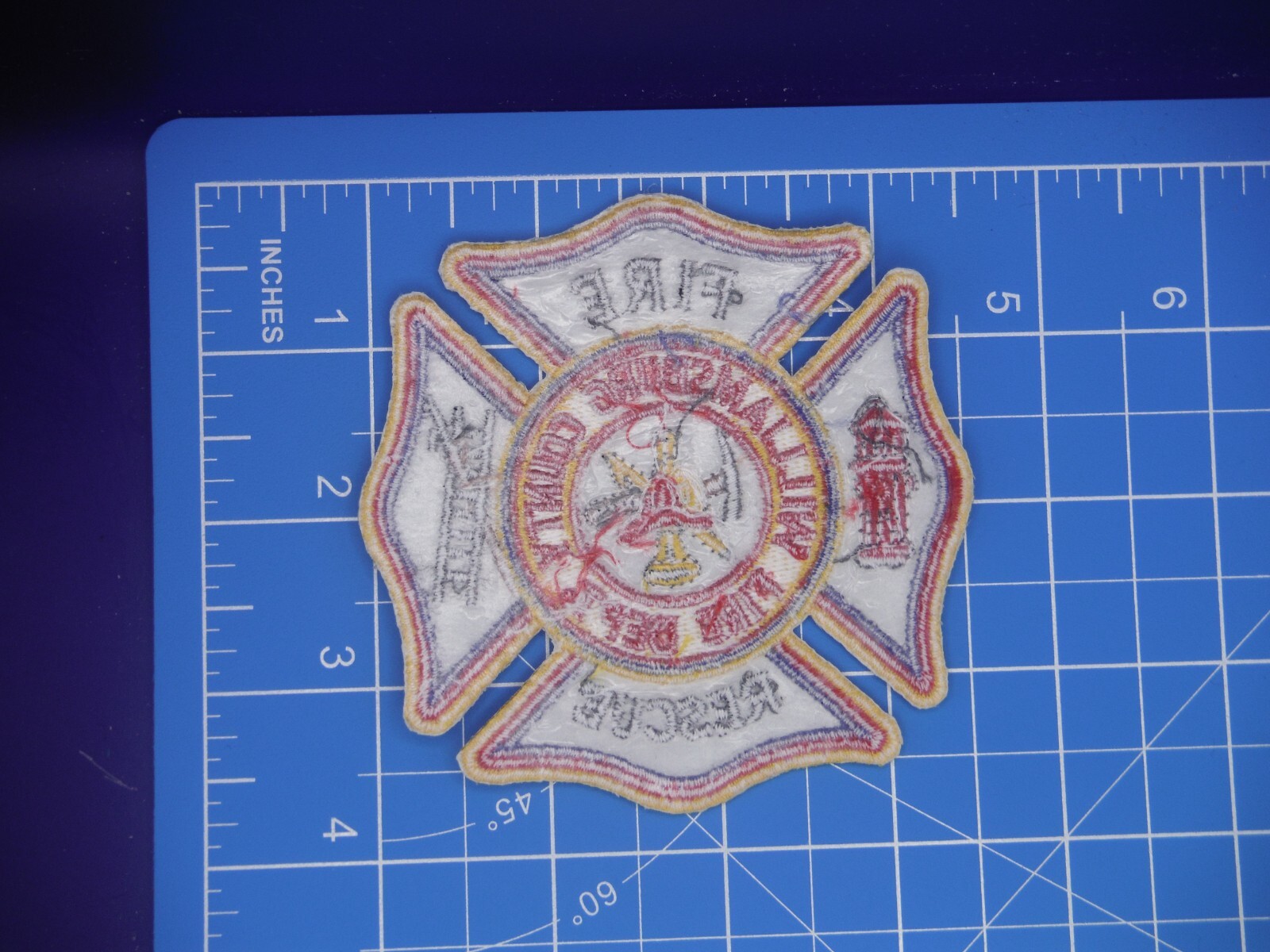 Williamsburg County South Carolina Fire Rescue patch