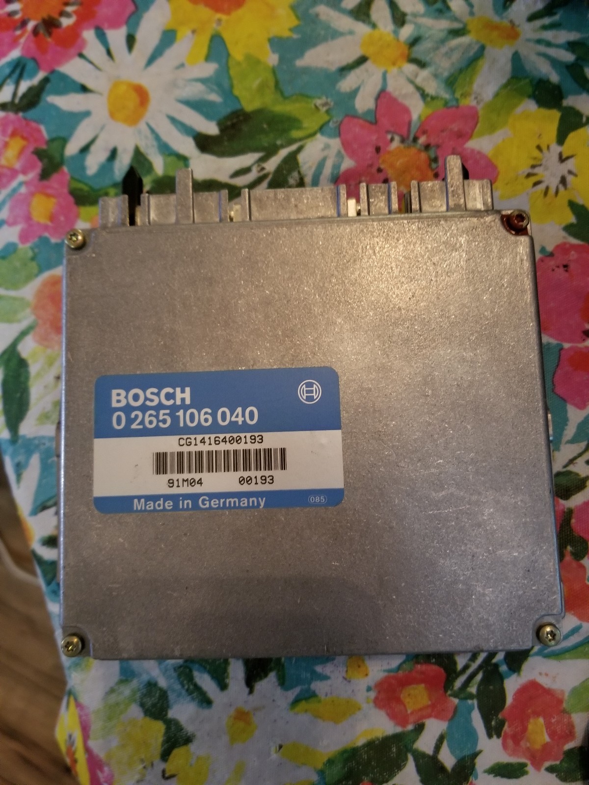 1992 MERCEDES 600SEL ASR ABS CONTROL MODULE OEM  P/N:  011 545 48 32