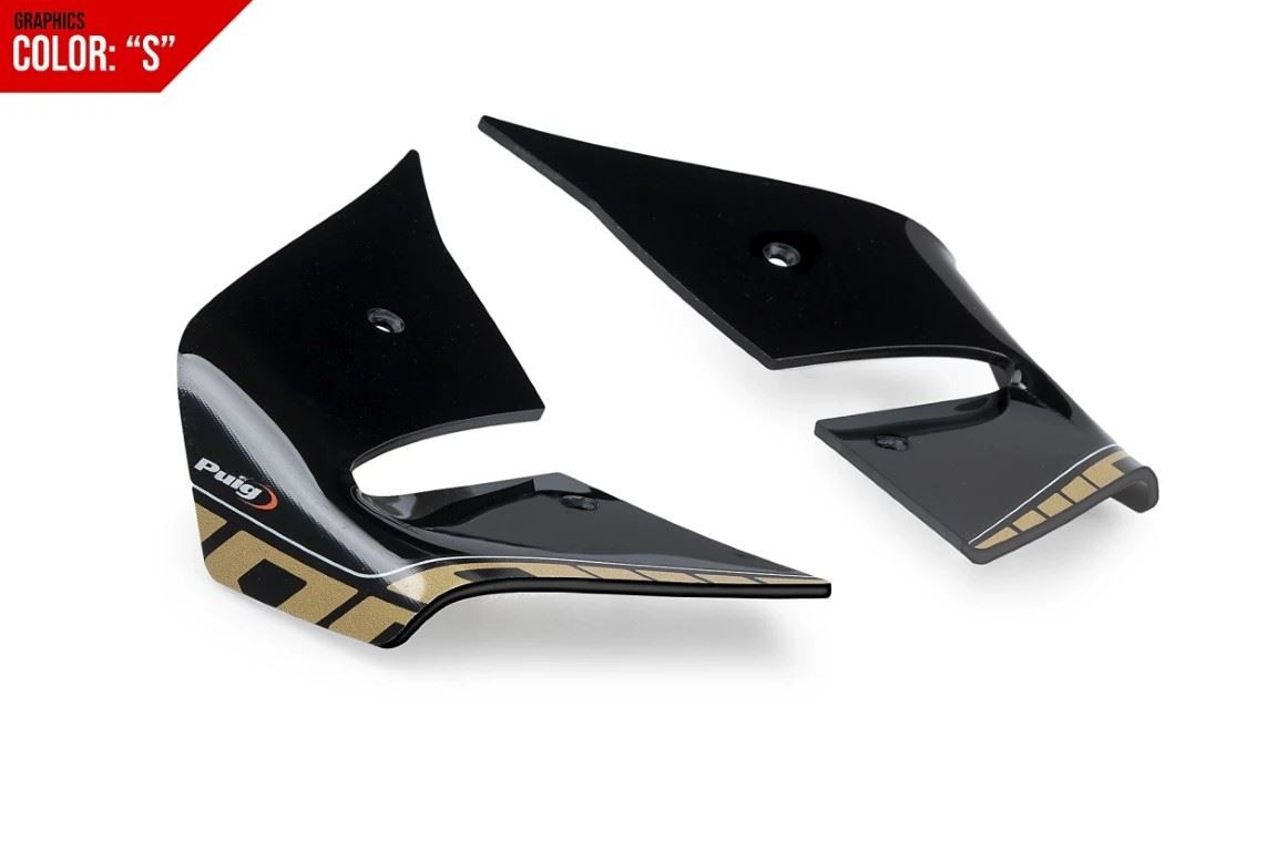 Puig Graphics D12 Side Downforce Wings Honda CB1000 Hornet SP 2025-2026