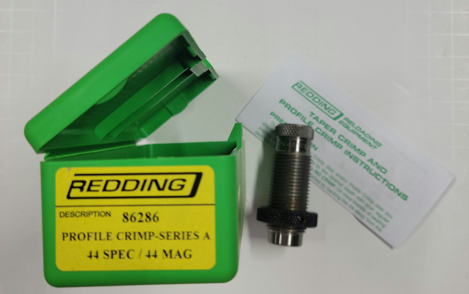 86286 REDDING PROFILE CRIMP DIE - 44 SPECIAL / 44 MAGNUM - BRAND NEW - FREE SHIP