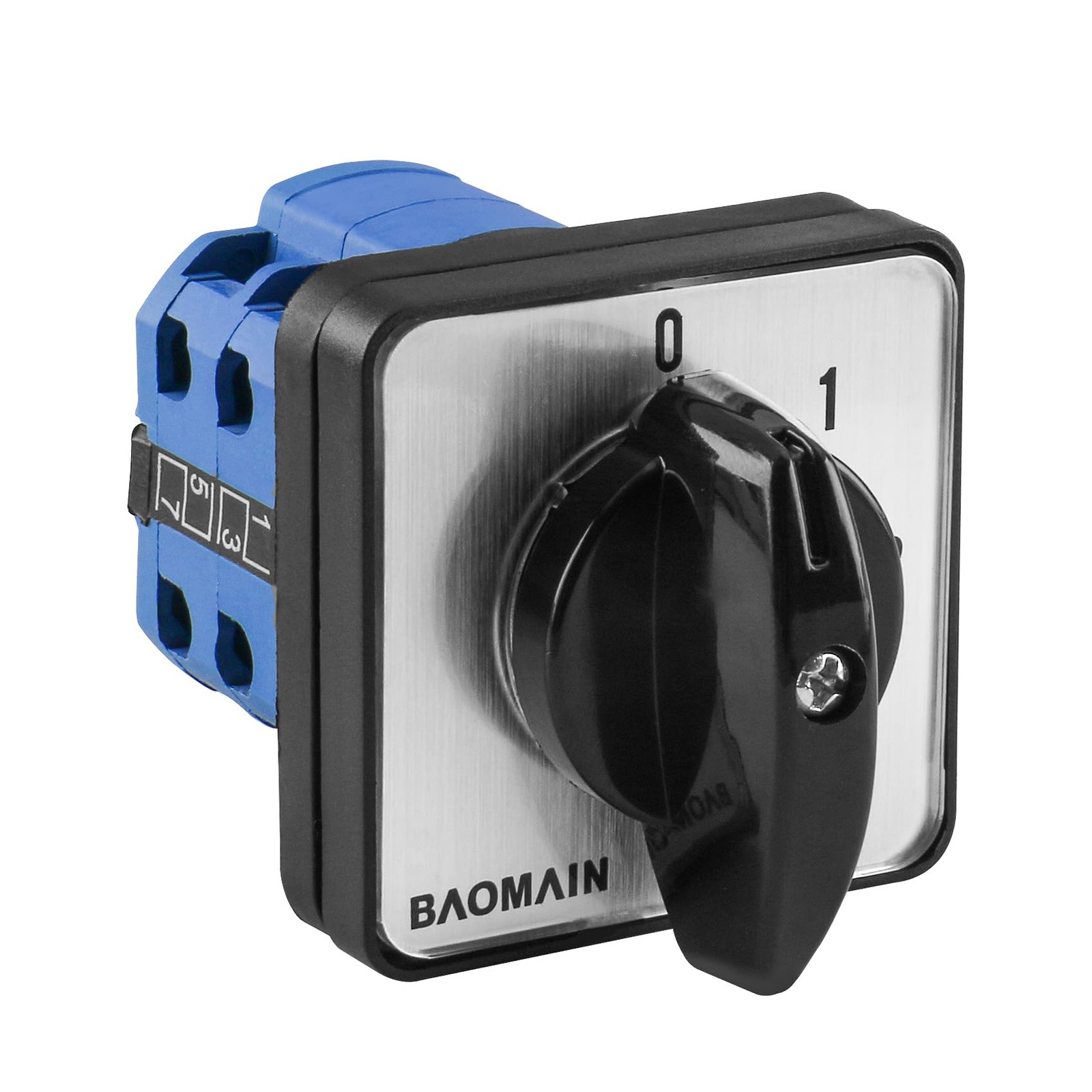 BAOMAIN 20A 660V Cam Changeover Switch, 5 Position 8 5 x 5cm / 2" x 2"(L*W)