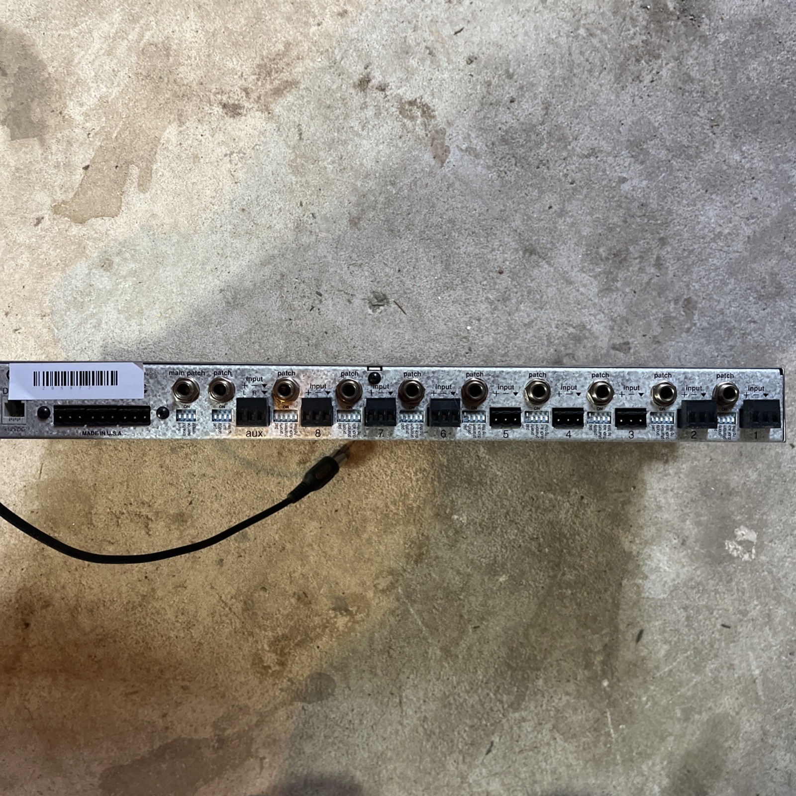 Biamp Mic/Line Mixer Advantage 801