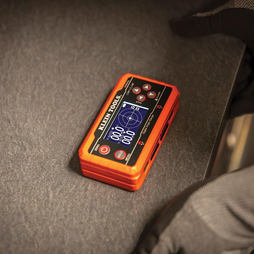 Klein Tools Digital Level And Angle Gauge Kit With Programmable Angles