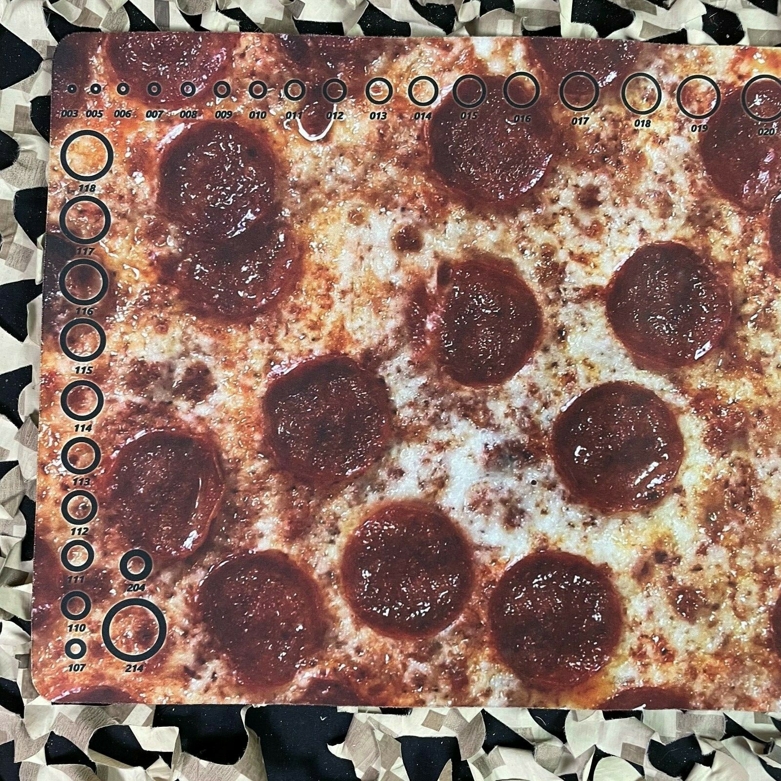 NEW Exalt V2 Paintball Tech Mat - Large - Pepperoni Pizza