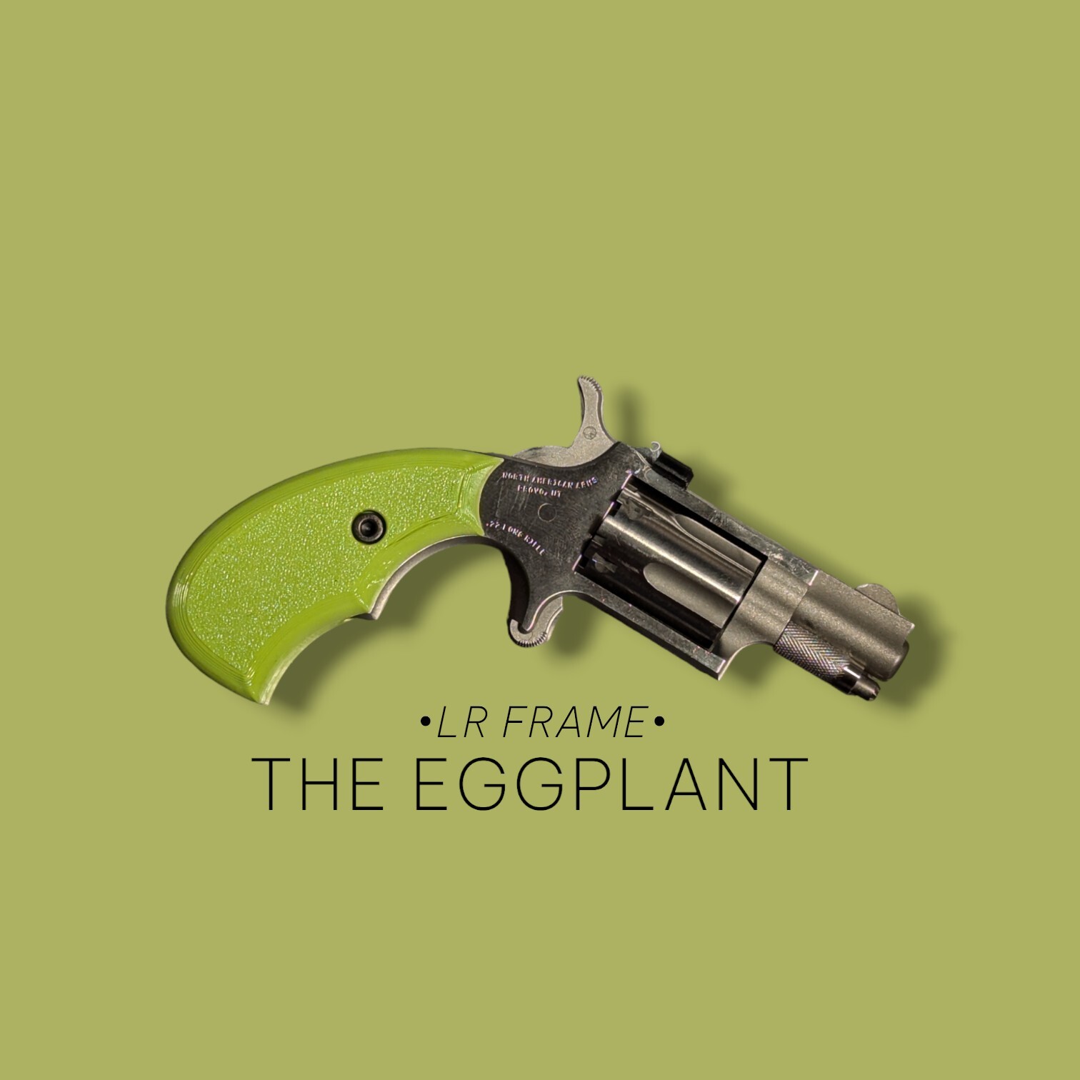 NAA Mini Revolver Grips | LR Eggplant - LR&Short Frames ONLY