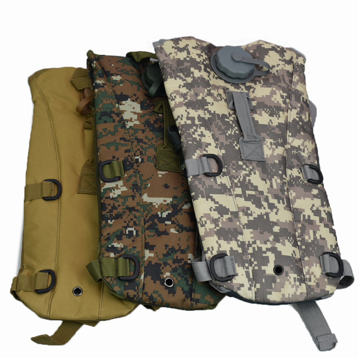 2L Hydration System Survival Water Bag Pouch Backpack Bladder Climbing Hiking
