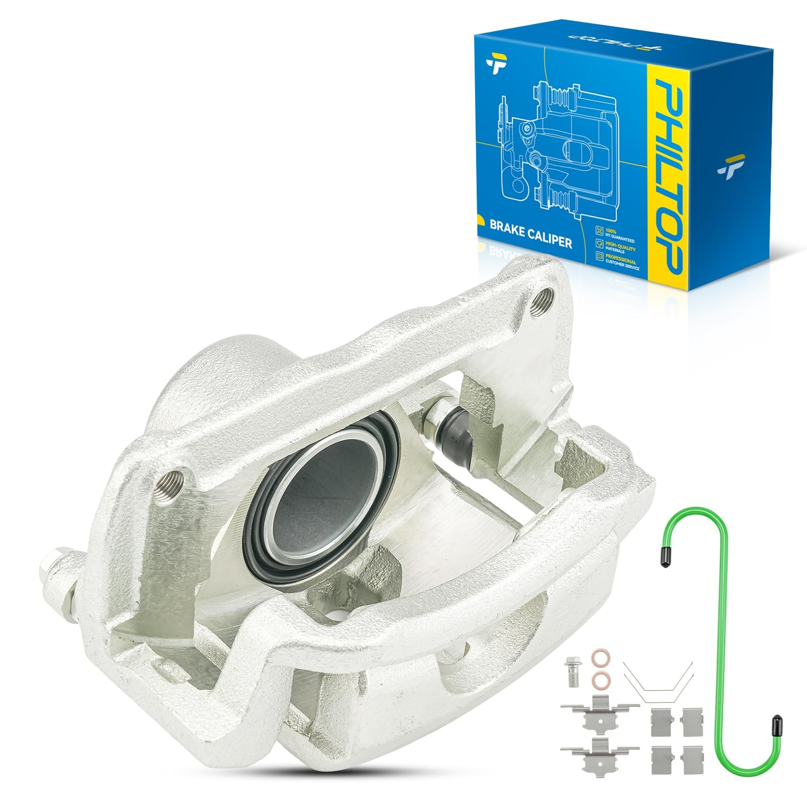 Front Left Brake Caliper Compatible with Fusion, MKZ, Milan, Zephyr - OE#