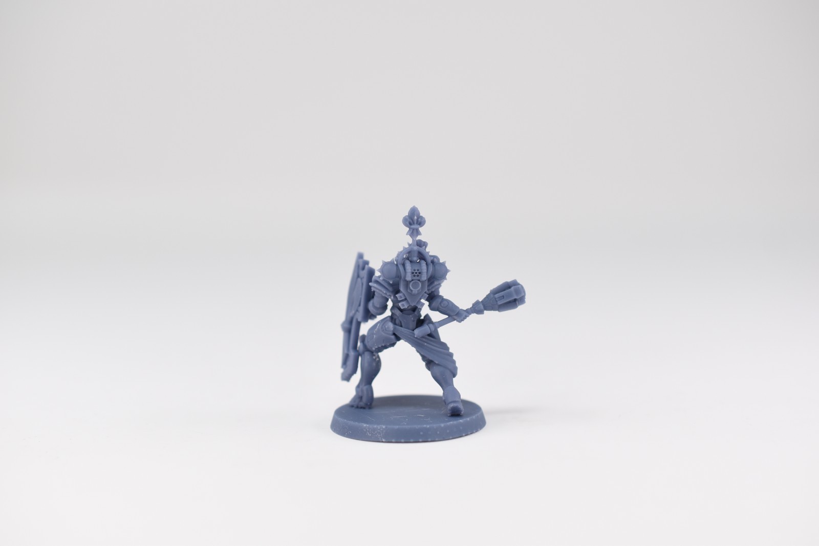 Space Nuns Sister Brigitte miniature by Minigames Miniatures. 28-32mm print