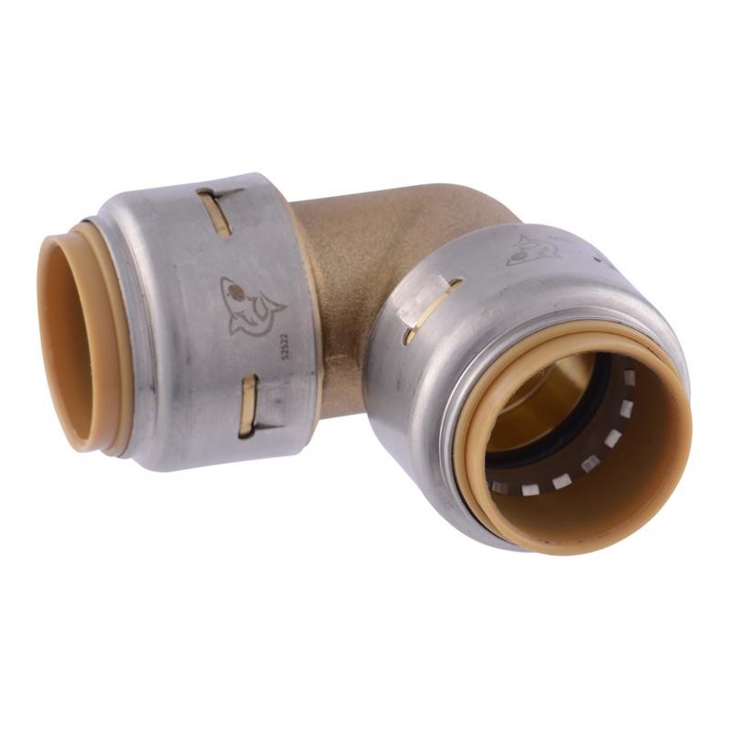 SharkBite 3/4 in. Brass Push-to-Connect Elbow