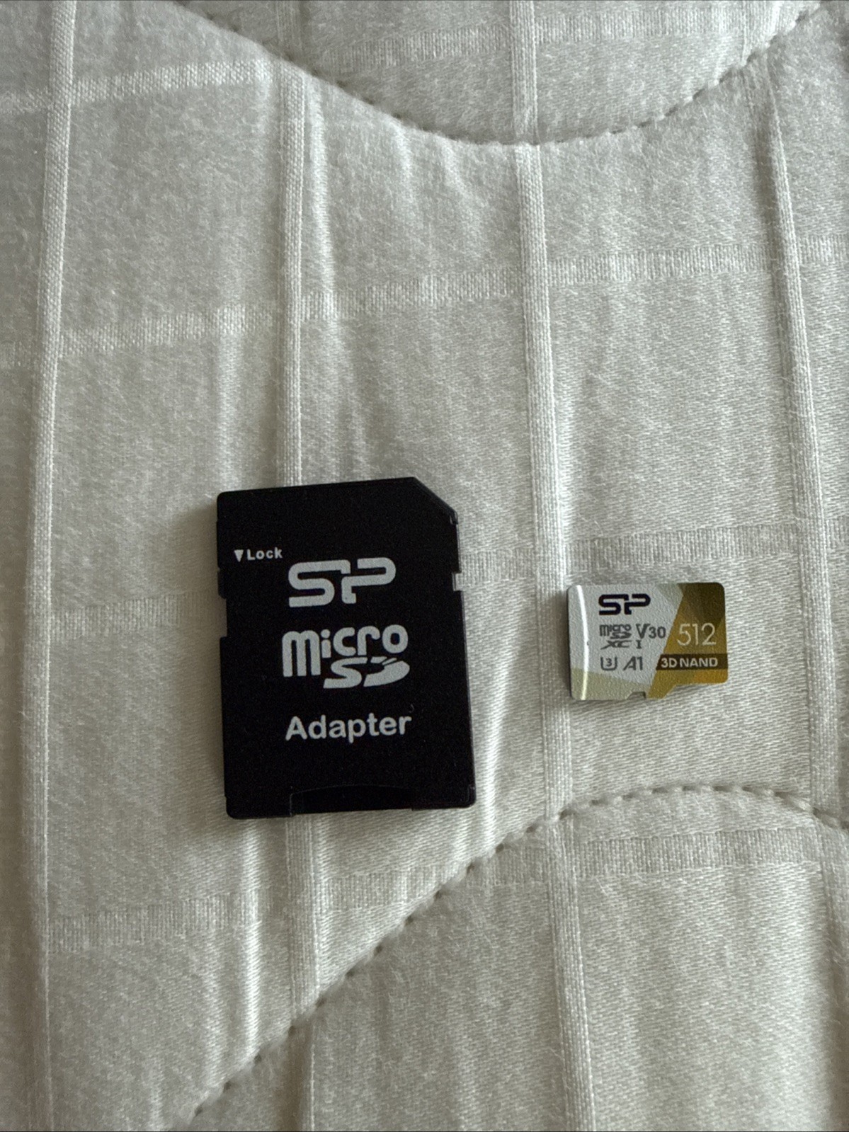 SP Micro SD 512 GB 3D Nano Memory Card with SD Adapter