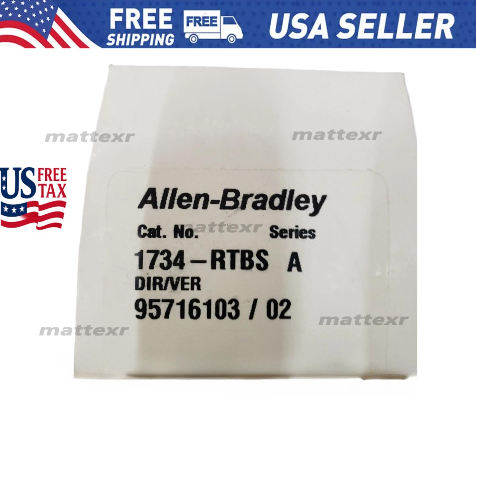 1Pc Allen-BradleyBrand  1734-RTBS POINT I/O Accessory 1734RTBS 1PC US Free Tax