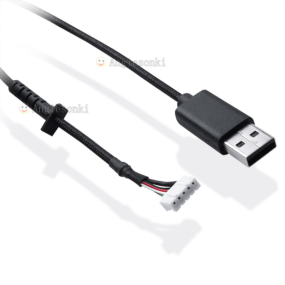 NEW USB Cable Braided Wire Replacement for Logitech G502 Hero RGB Gaming Mouse