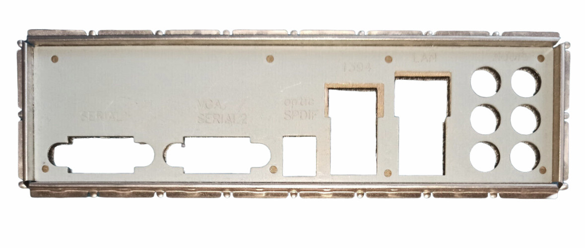 I/O Shield, ATX Bezel, I/O Bezel, IO for ASUS P5RS600-FVM/S