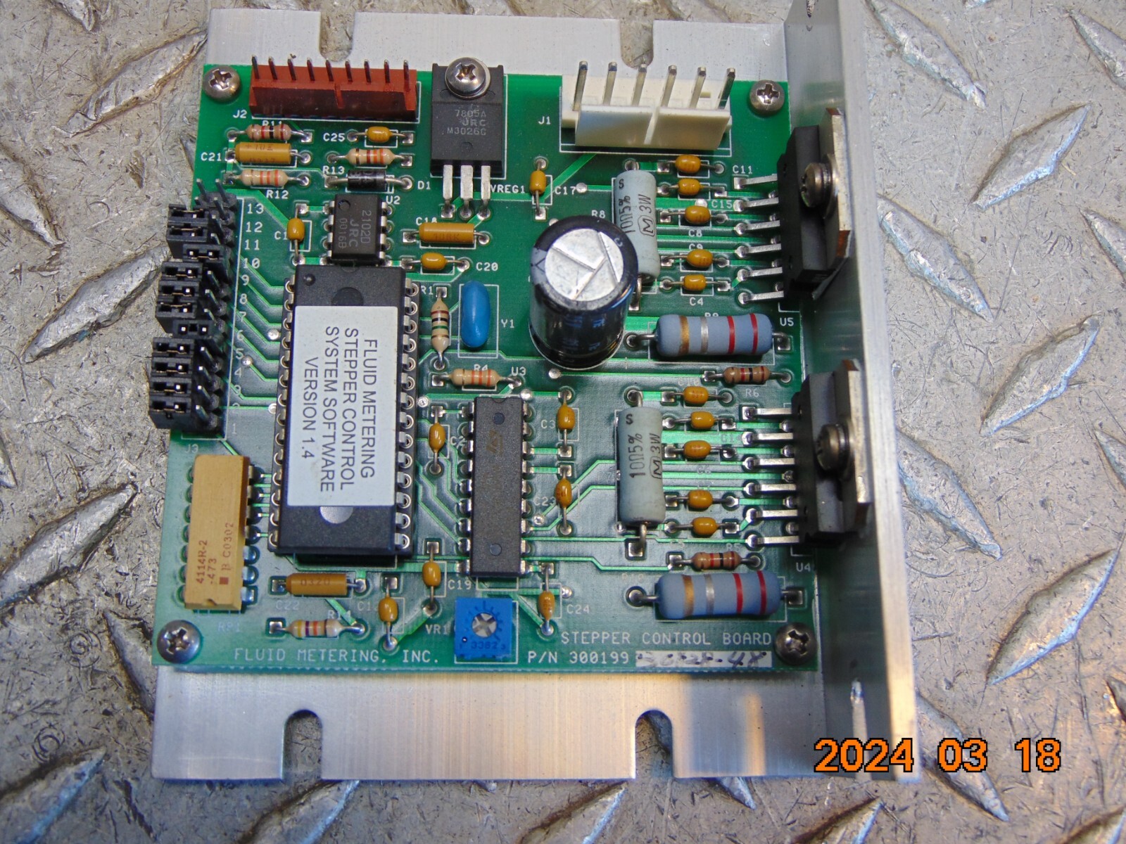 FLUID METERING INC 300199 STEPPER CONTROL BOARD