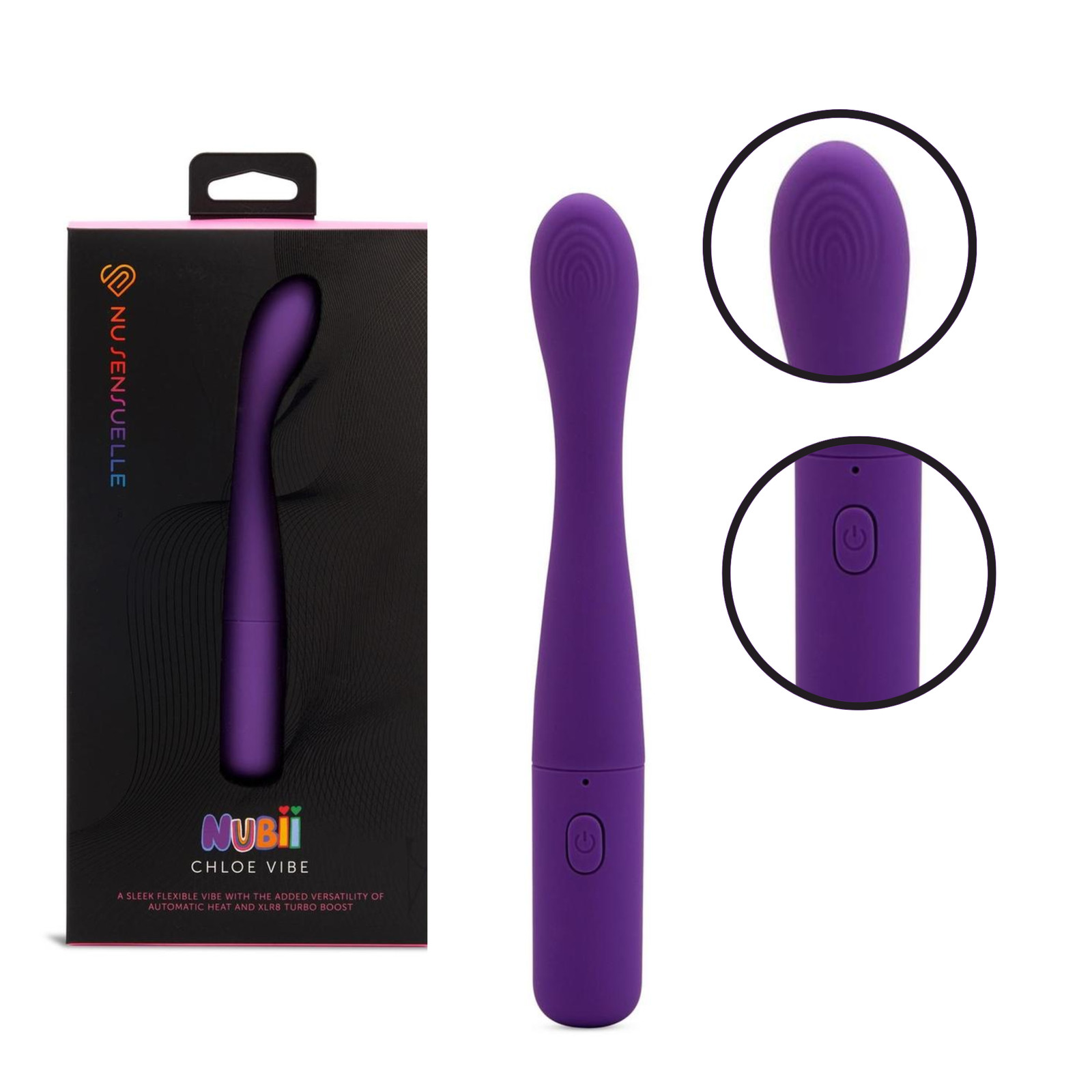 Vibrating Rechargeable G Spot Vibrator Multi Speed Waterproof Adult Sex Toy