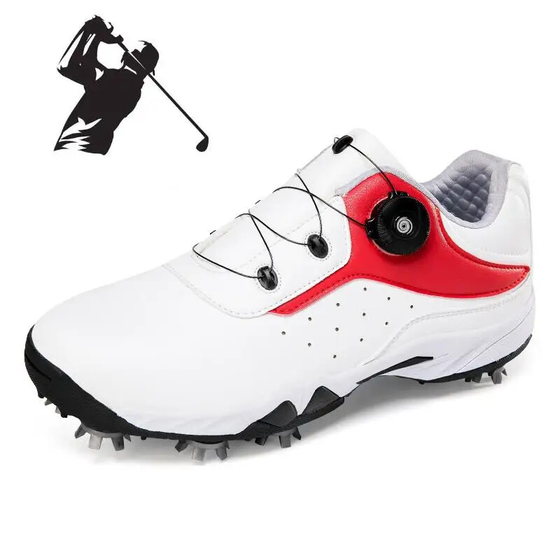 Professional Men Women Golf Shoes Anti-Slip Golf Spiked Sneakers Walking Shoes
