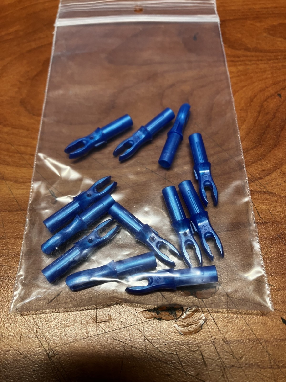 Bohning A Nock 12 Pack Satin Blue 5MM X Nock