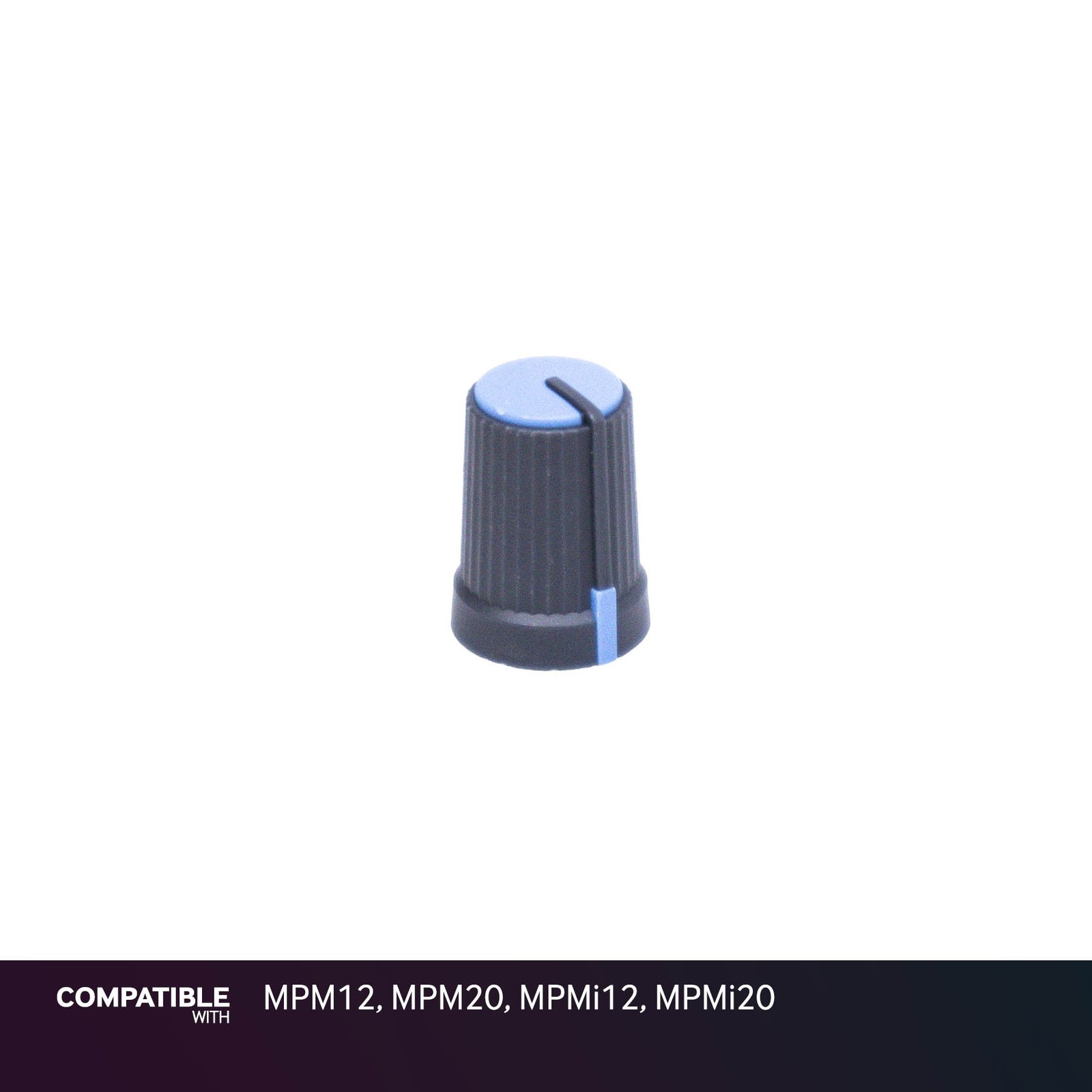 Soundcraft Blue Aux Knob for MPM12, MPM20, MPMi12, MPMi20