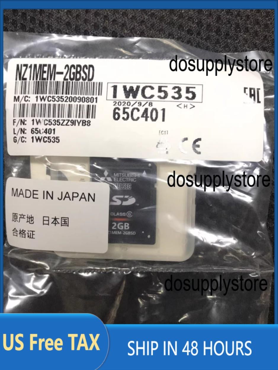 1PC New Mitsubishi NZ1MEM-2GBSD NZ1MEM2GBSD 2GB Memory Card Free Ship