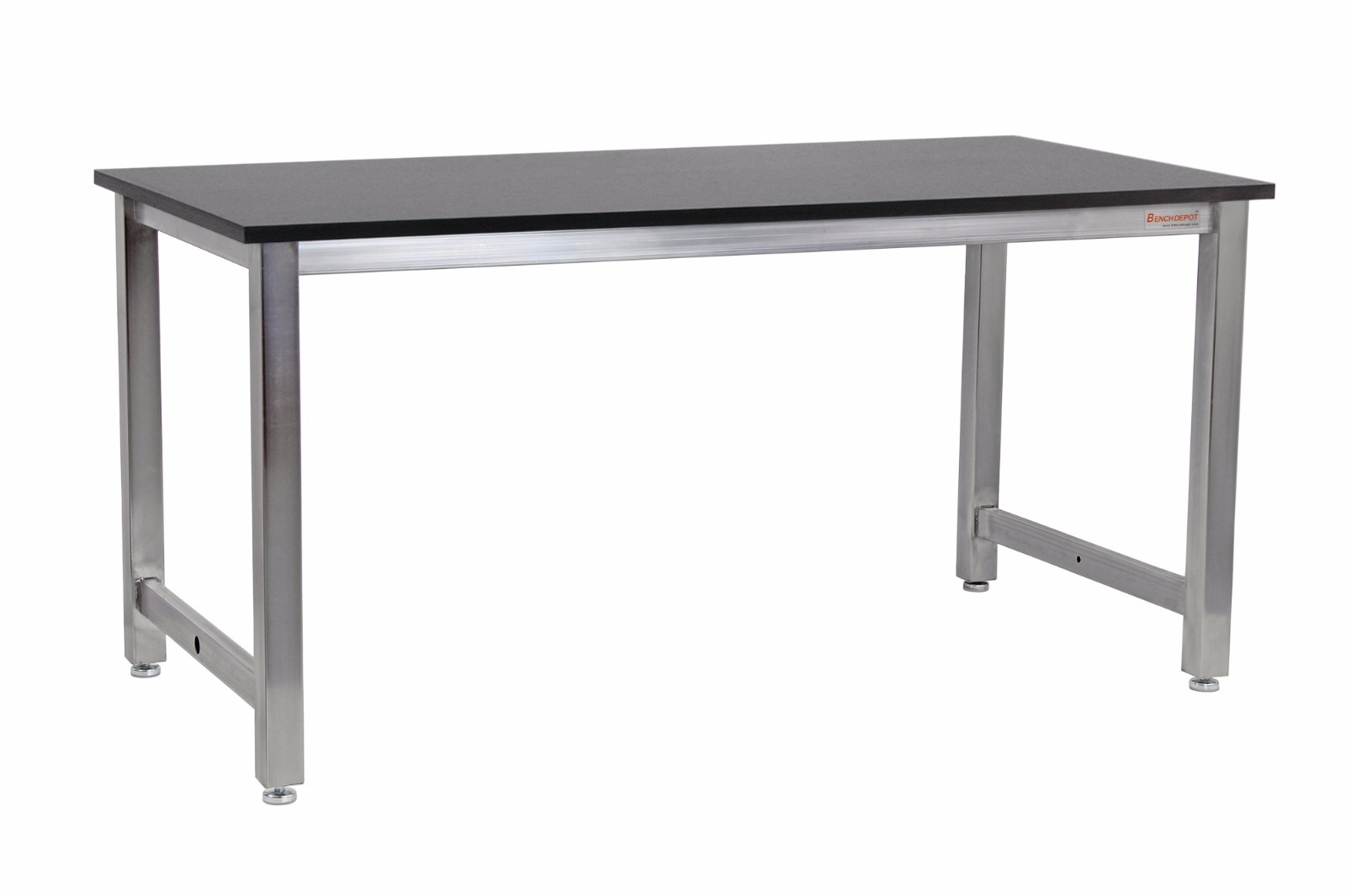 BenchPro Stainless Frame Chemical Resistant Resin Top 30"D x 60"W  Lab Table