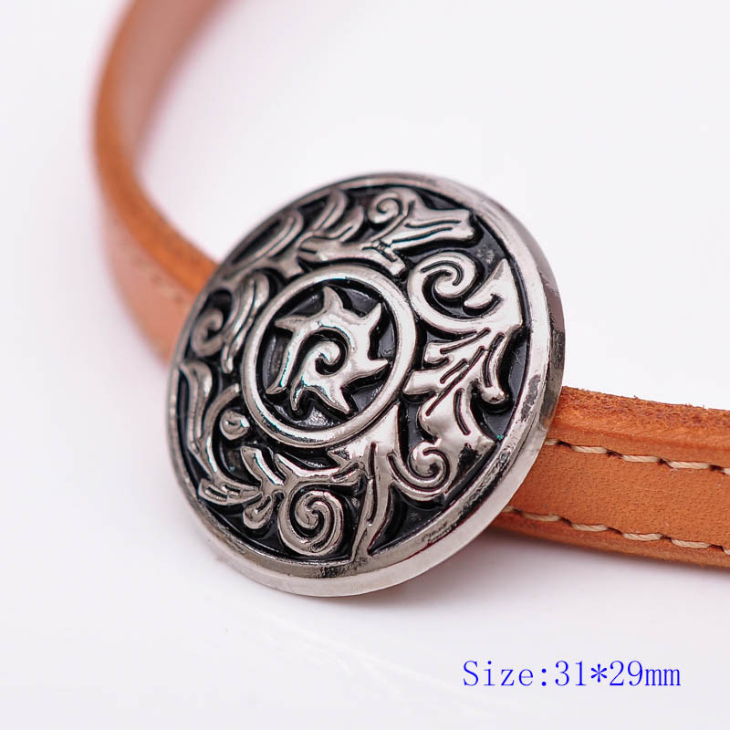 10PC Antique Silver Flower Pattern Engraved Celtic Leathercraft Saddles Conchos