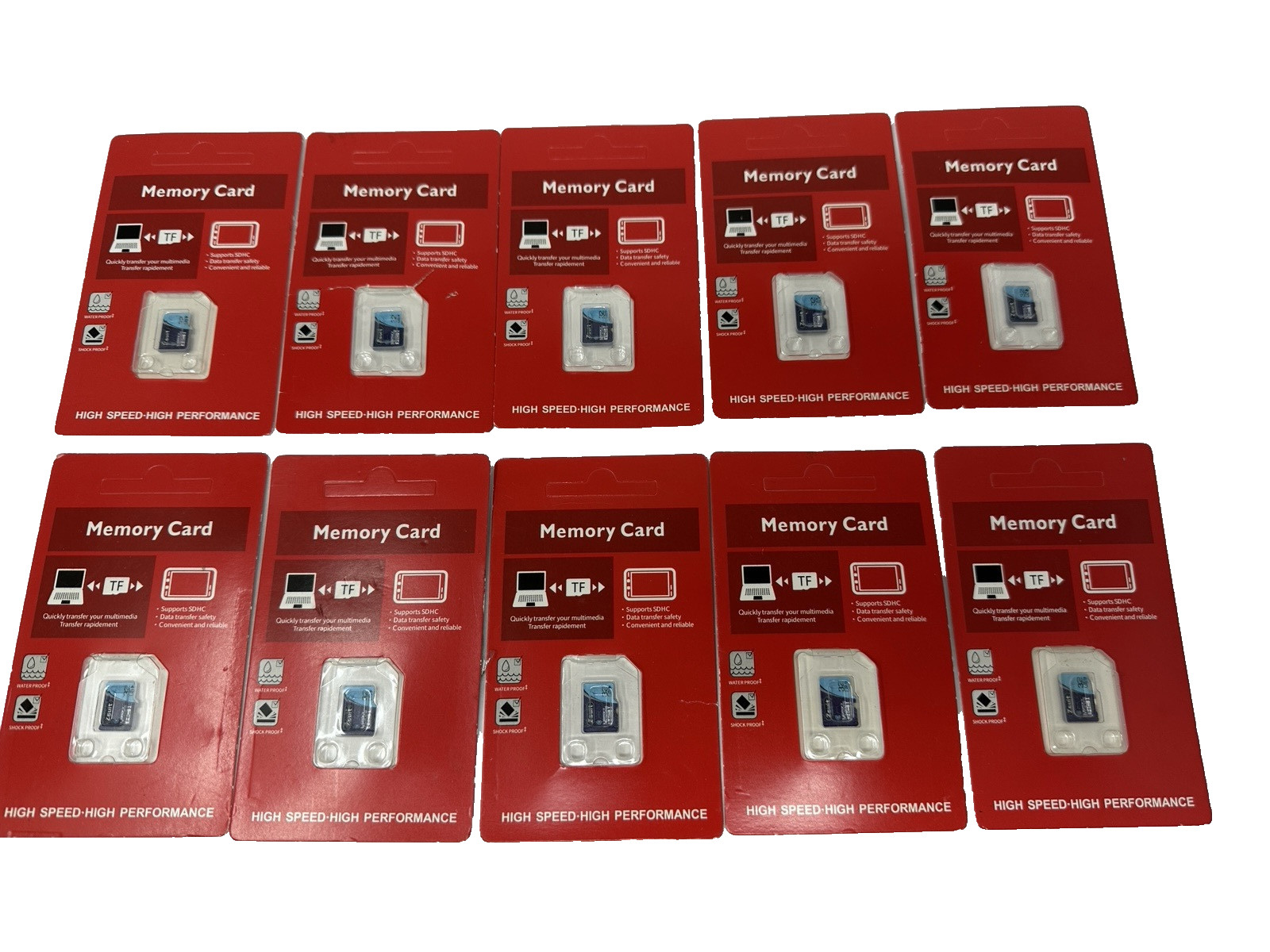 Lot of 10 Z Suit Memory Cards 32GB, HCI Fast Free Shipping!