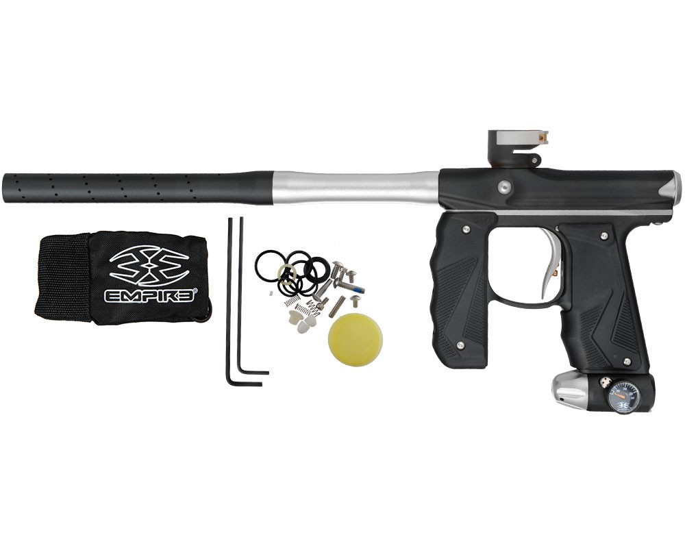 Empire Mini GS Paintball Marker- Dust Black/Silver