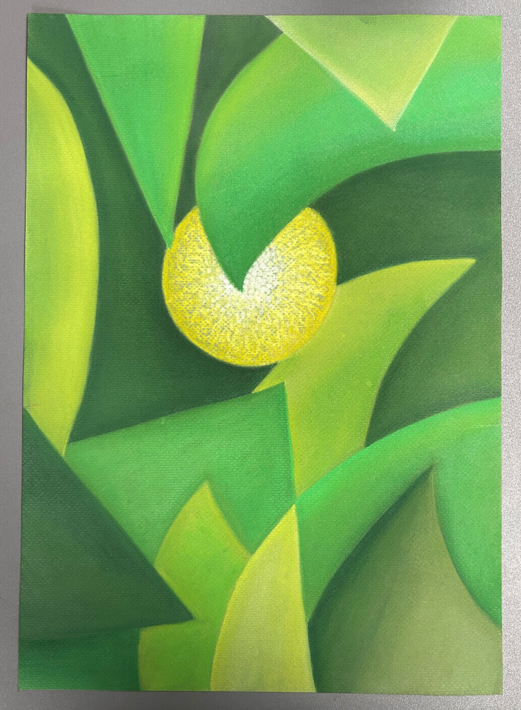 Original Drawing 'Negentropy' / A3 Pastel Drawing on Ingres Paper, Unframed