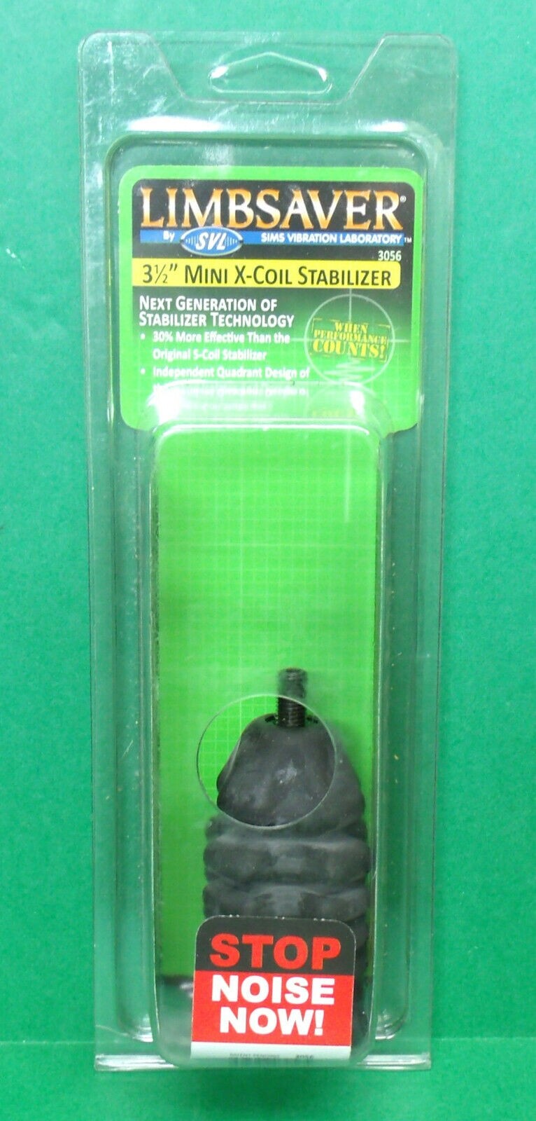 New Sims LimbSaver 3 1/2" Mini X-Coil Stabilizer - Black - Model #3056