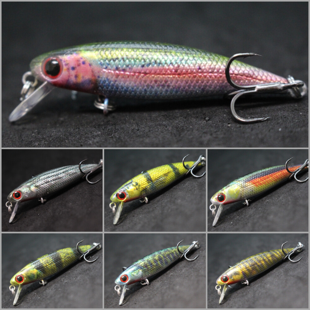 Jerkbait Fishing Lure Bait wLure 2 1/2 inch Tight Lifelike Slow Sinking HM639