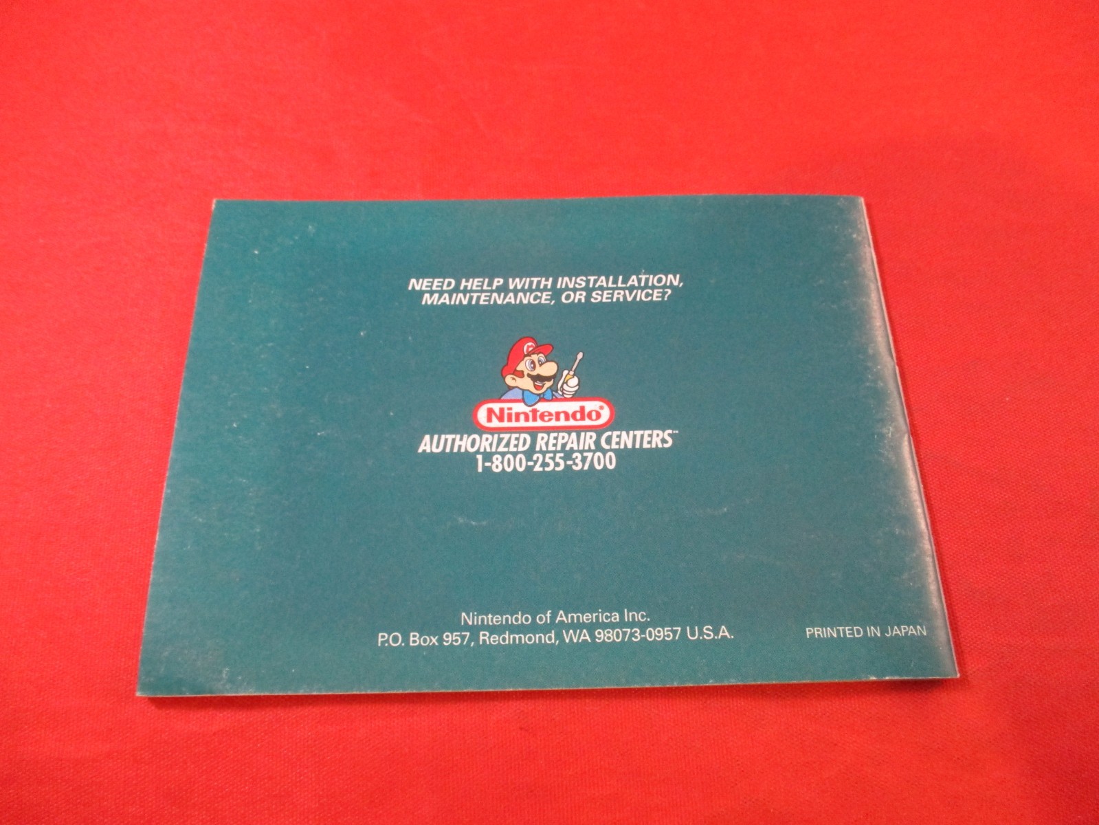 Tetris Plus Nintendo Game Boy Instruction Manual Booklet ONLY