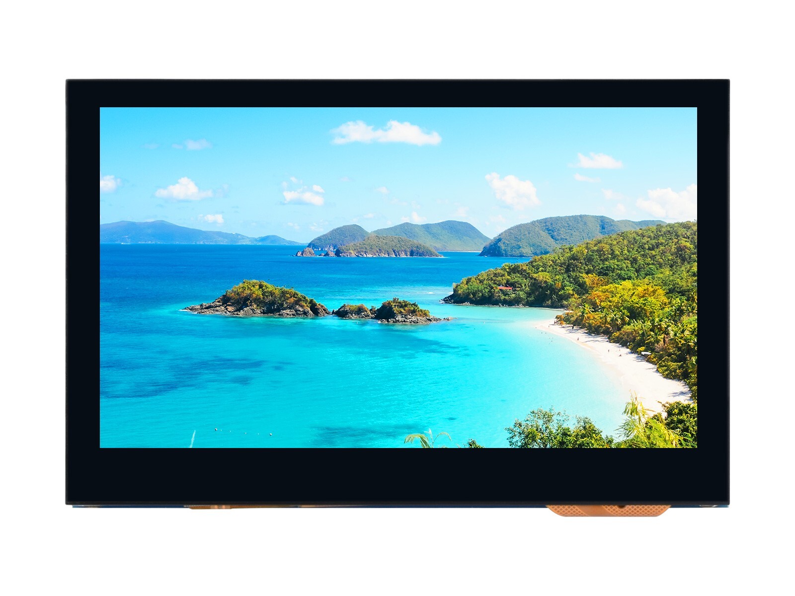 Waveshare 4.3inch QLED Raspberry Pi Display DSI 800×480 Integrated Structure